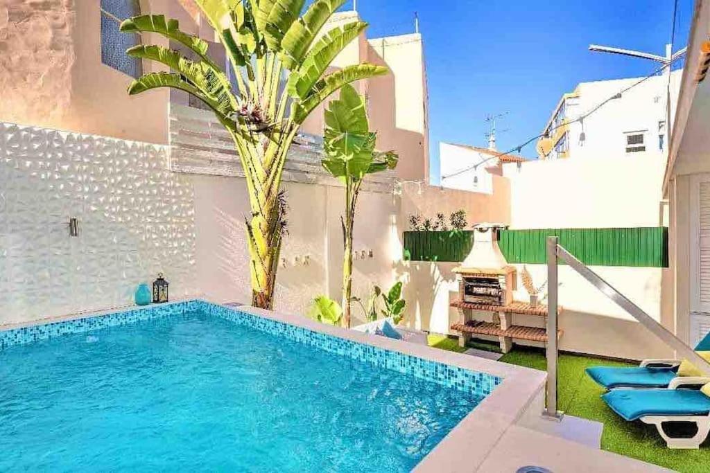 Luxuryvilla With Private Heated Pool And Spa 7P Quarteira Kültér fotó