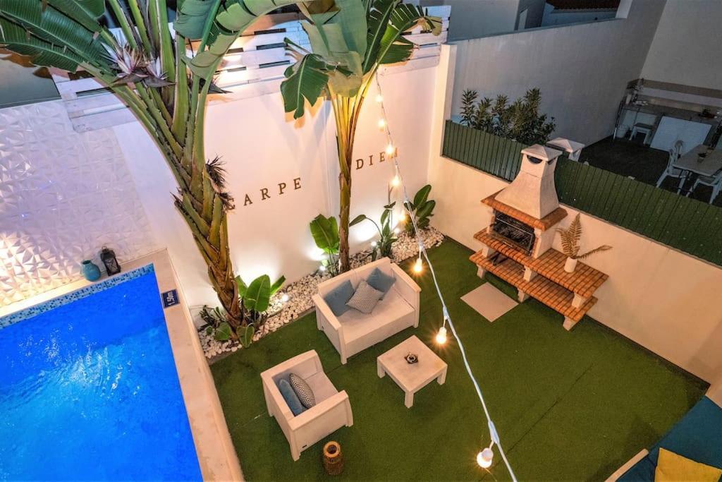 Luxuryvilla With Private Heated Pool And Spa 7P Quarteira Kültér fotó